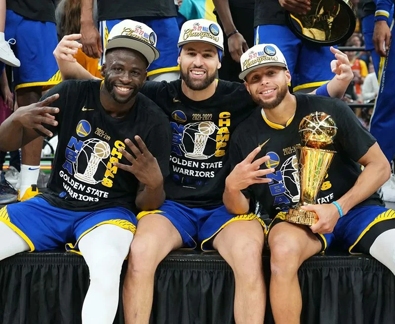 Bleachers Sports Music and Framing — Stephen Curry Klay Thompson